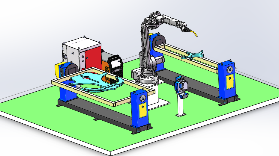 工件自動化焊接方案